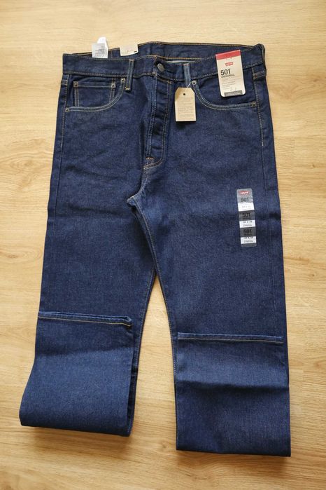 spodnie levis 501 regular  rozm.34x32