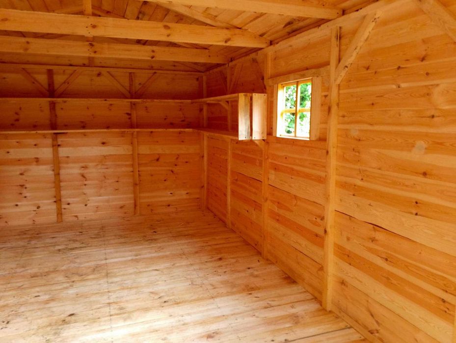 Domek narzędziowy 4x3 z drewutnią 4x.08m *PROMOCJA*