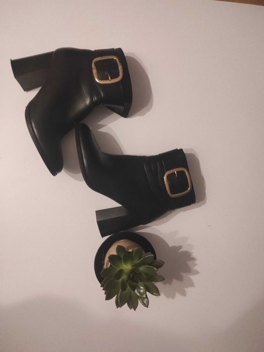 Botki asos nowe czarne