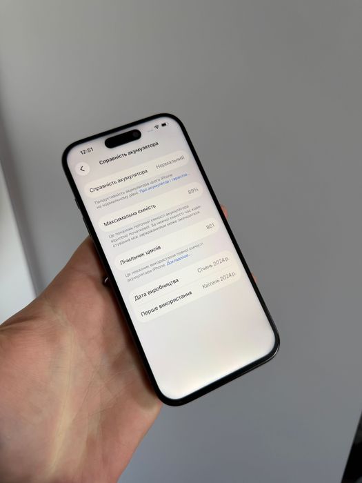 iPhone 15 Pro 128GB Neverlock Cімслот айфон 15Про 128гб  уцінка TradeIN