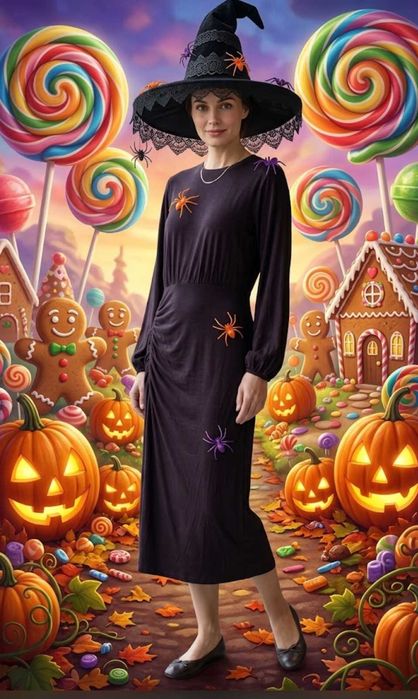 Halloween sukienka