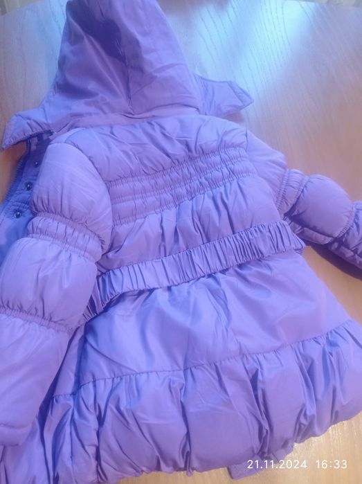 Куртка зимова для дівчинки