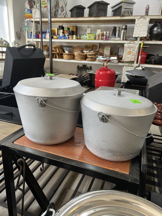 Казанок похідний. Котелок алюмінєвий. Казан походной для бограча, ухи