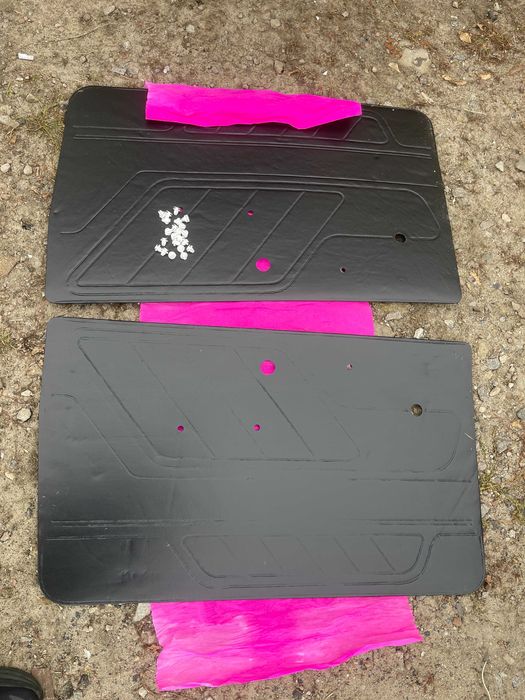 обшивка двери нива на пластике ваз 21213/2121 ранние