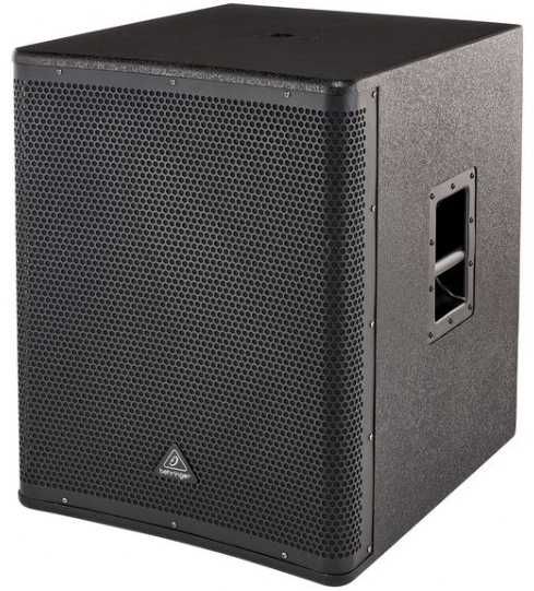 Subwoofer Yamaha DSR18W e Behringer DR18SUB