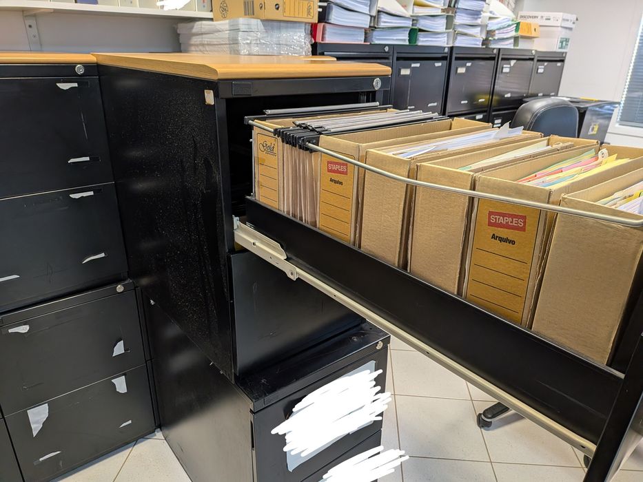 Armário metálico arquivo