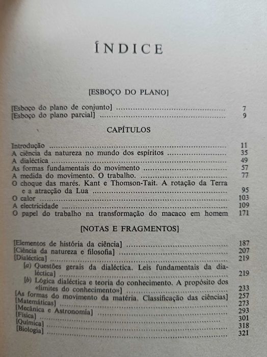 Friedrich Engels - Dialéctica da Natureza