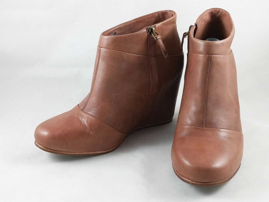 Botki UGG CARMINE skóra roz 41 - 26,5 cm  a9745