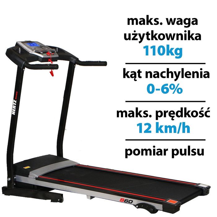 Bieżnia domowa Hertz S60