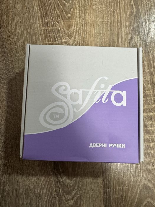 Дверні ручки Safita WAVE HS MB — чорний матовий, нові