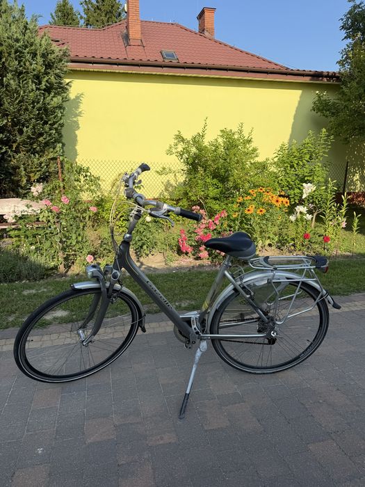 Rower miejski Gazelle 28 - damski holenderski amortyzacja