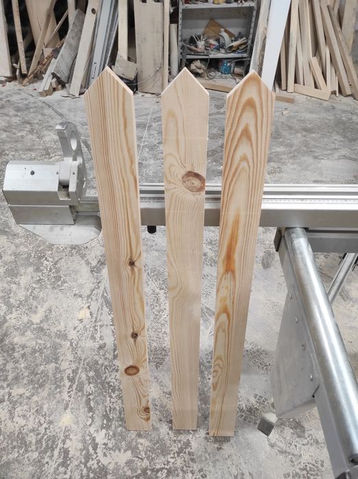 SOLIDNE DREWNIANE Sztachety Sosnowe Płot Ogrodzenie