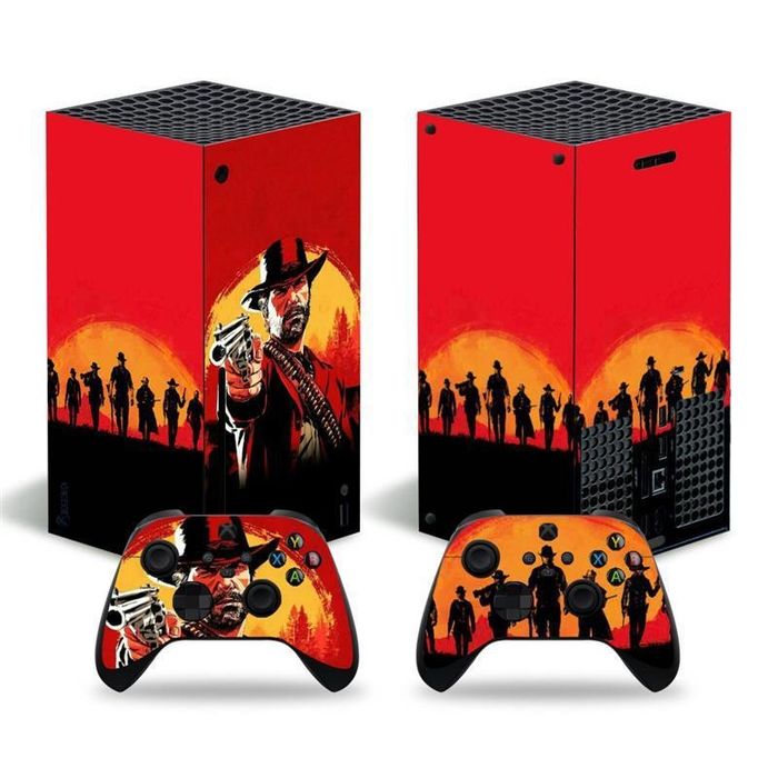 Вінілова наліпка на консоль Xbox series X "RDR"