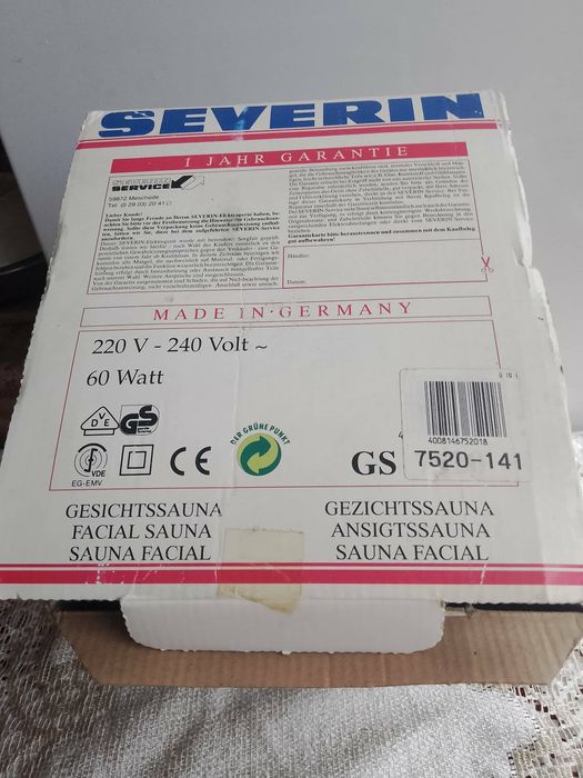 Sauna do twarzy nowa