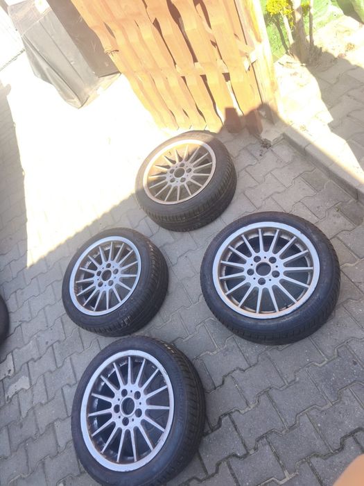 Komplet kół alufelgi BMW Styling 32 16" 5x120 + opony Bridgestone