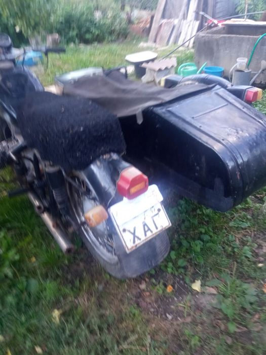 Мотоцыкл МТ на повному ходу