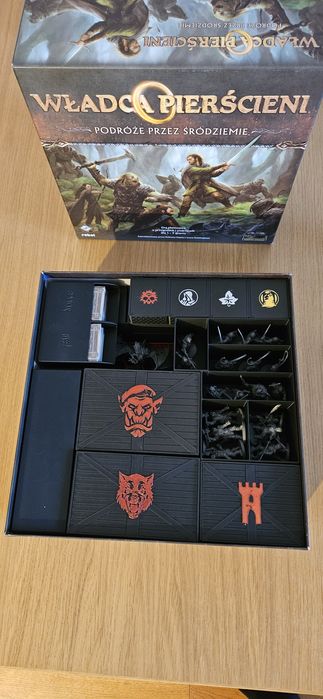 Władca pierścieni podróże przez srodziemie insert