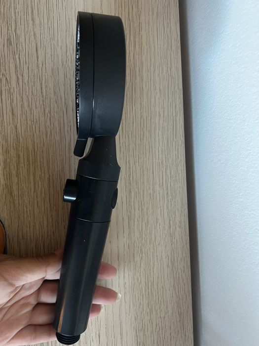 Chuveiro de mão preto NOVO