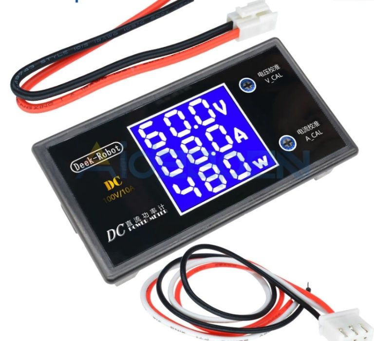 измерительный модуль. Вольтметр, Амперметр, ваттметр. мощность DC100V