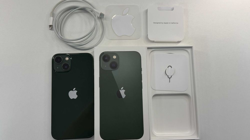 IPhone 13 128GB - Zielony, 100% kondycji baterii
