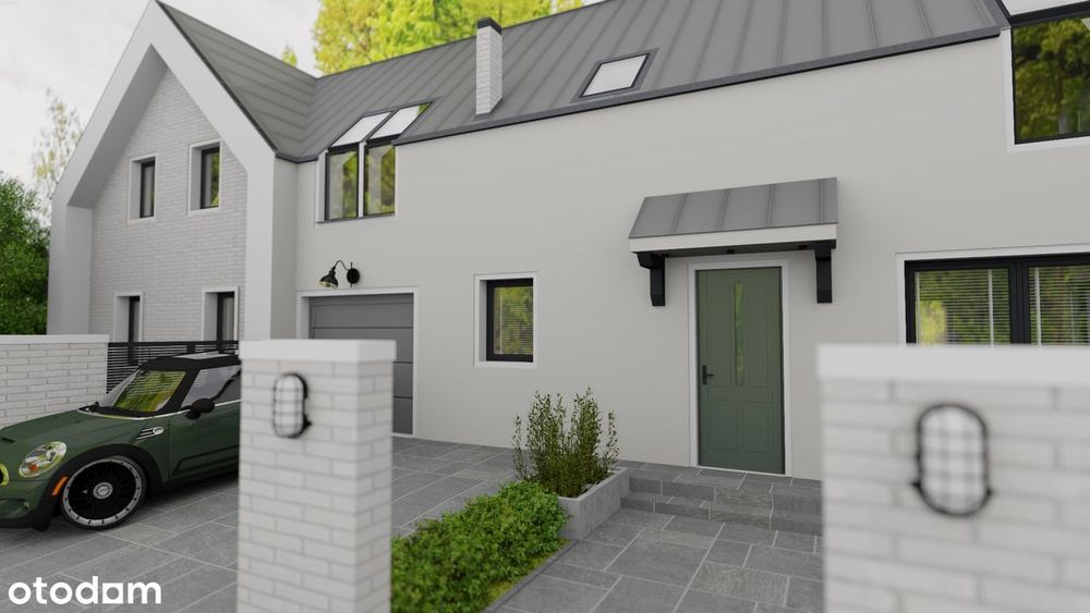 Dom przy lesie  94 m² , ogródek ,5 pokoi, jezioro, Kórnik
