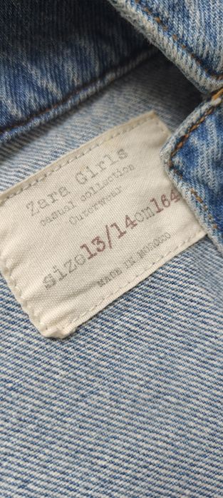 ZARA Kurtka jeansowa  rozmiar 164 stan BDB