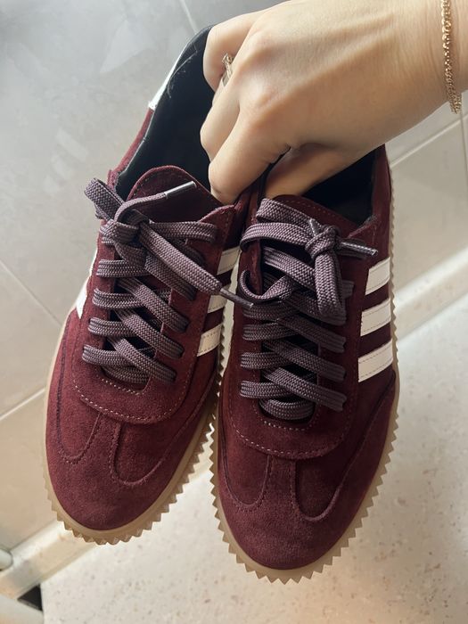 Кеди натуральна замша