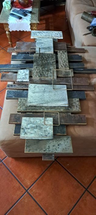 Vendo esse quadro de decoração lindíssima  e todo em chapa