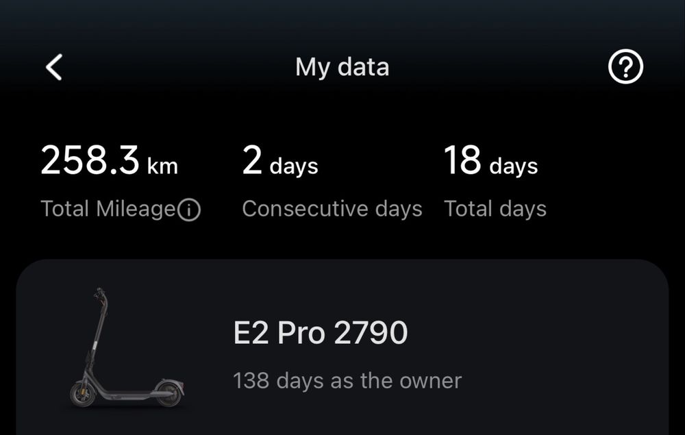 Ninebot E2 PRO.