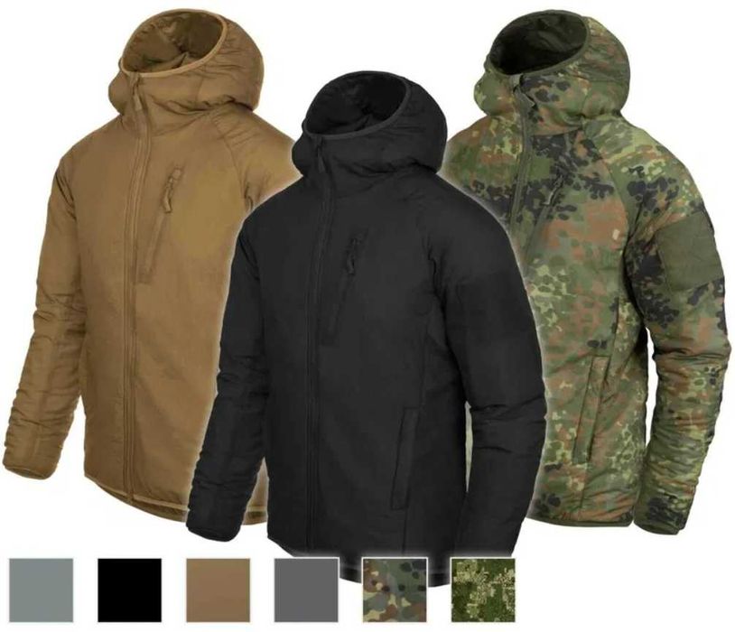 Культова Куртка Helikon-tex WOLFHOUND Hoodie Climashield Apex термо