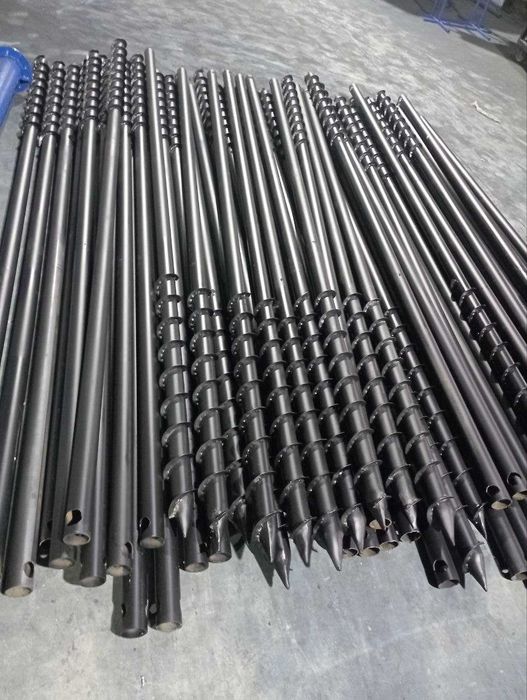 Гвинтові палі від виробника. Сваи винтовые. Геошурупы.Наконечники