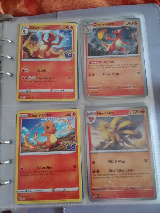 Cartas Pokémon para troca