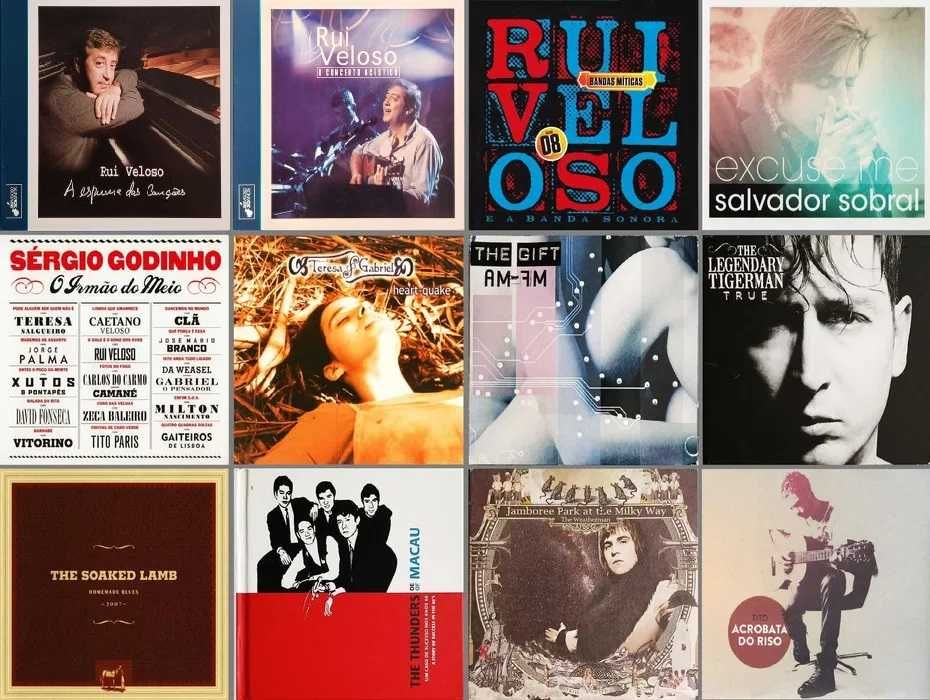 96 CDs Digipak - Música Portuguesa - Muito Bom Estado