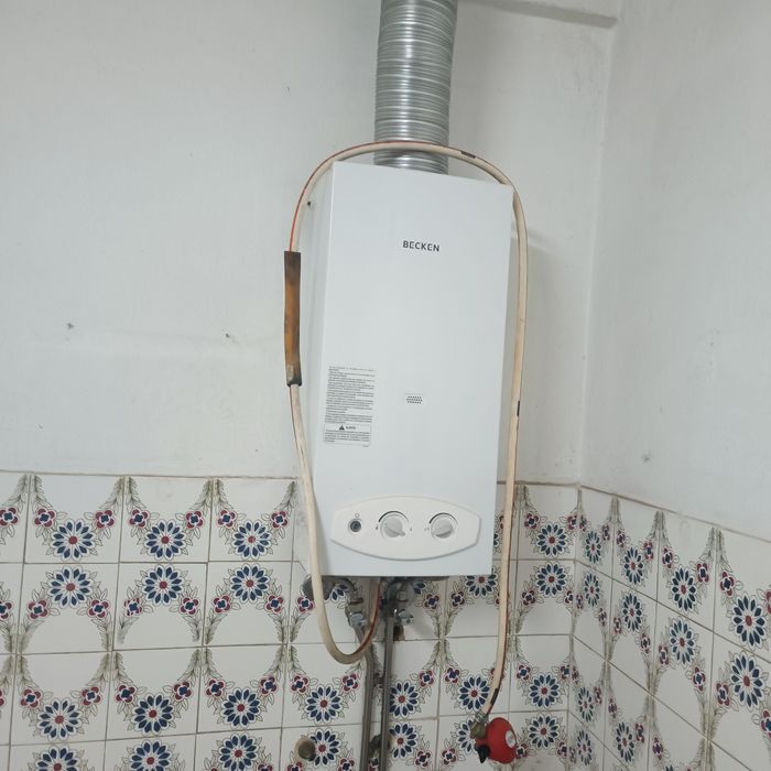 Esquentador becken gás