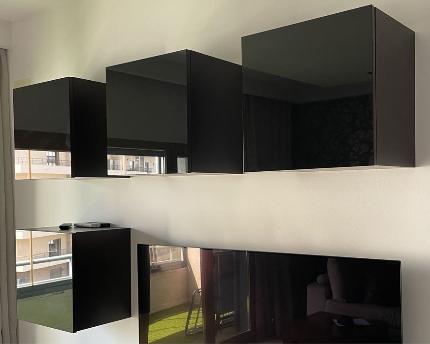 Cubos de estante wengue