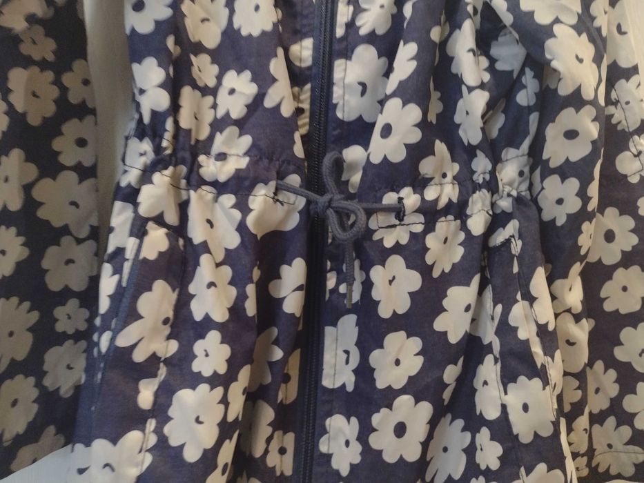 Kurtka parka Young Dimension  w kwiatuszki