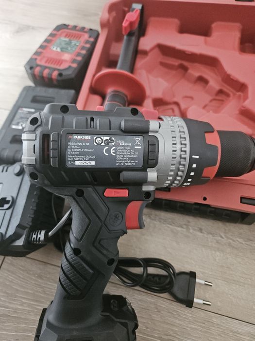 Wiertarko wkrętarka Parkside Performance z udarem 20V AKTUALNE