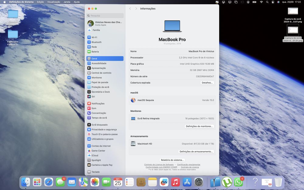 Macbook Pro 16 2019 i9 32gb 1T SSD 8gb AMD Radeon 5500M
