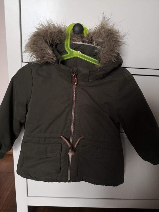 Kurtka / parka  H&M roz 86 khaki