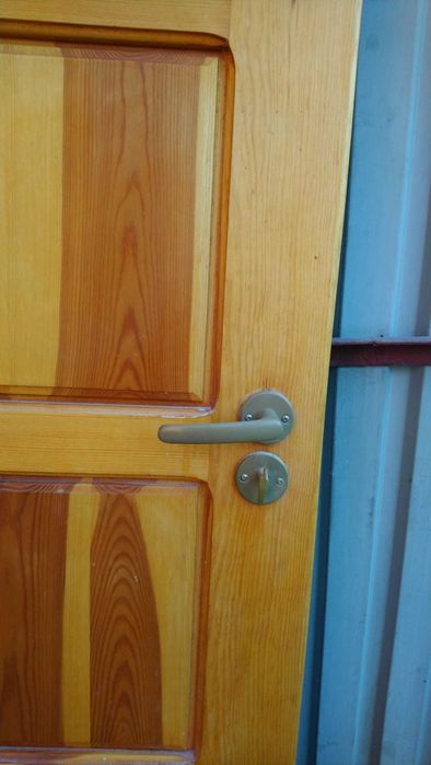 Drzwi łazienkowe 60cm z litego drewna