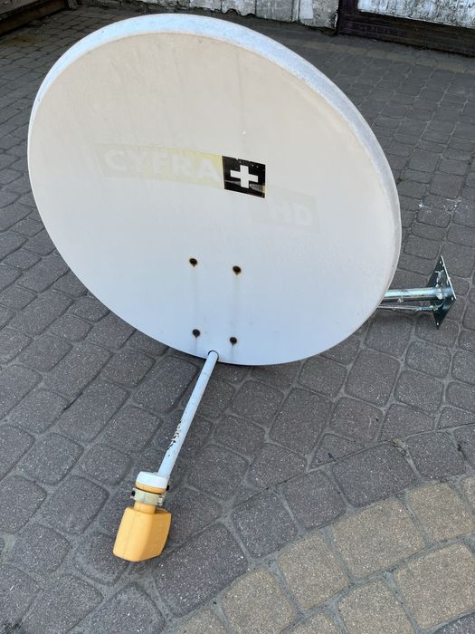 Antena Satelitarna, uchwyt, konwerter .