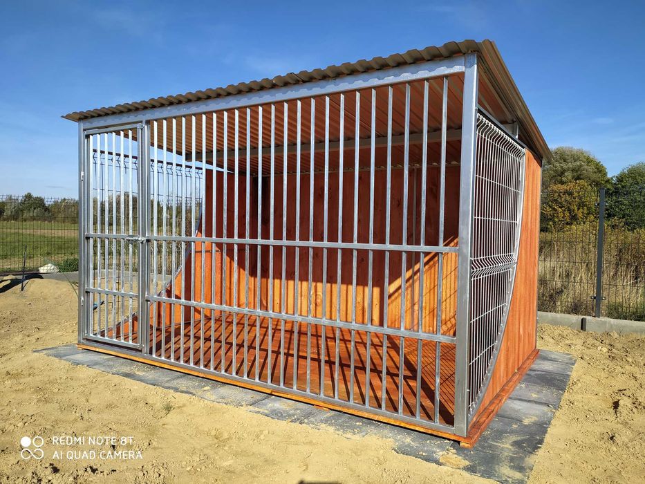 Kojec dla psa "ŁEZKA" NOWOŚĆ całość z wysokiej jakości OCYNKU 3X2