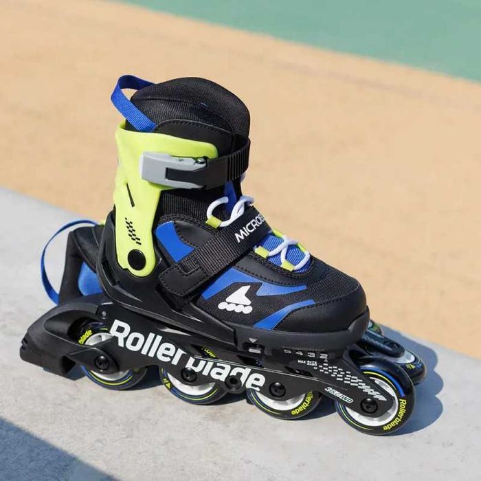 Rollerblade Microblade Black Blue Детские роликовые коньки