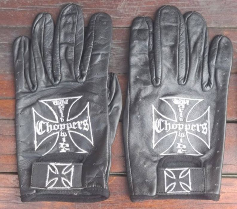 Перчатки Choppers кожа  Байк Мото жилет harley davidson