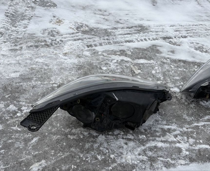 Lampy przednie Ford Focus mk3  RS bi xenon led EU czarne cale KOMPLET