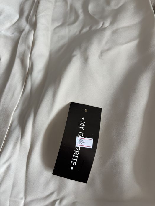 Стильна атласна спідниця