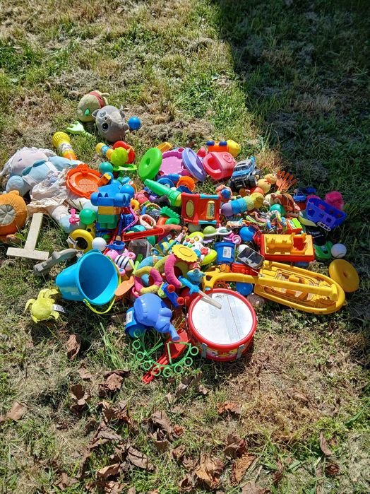 Worek zabawek dla dzieci do piaskownicy