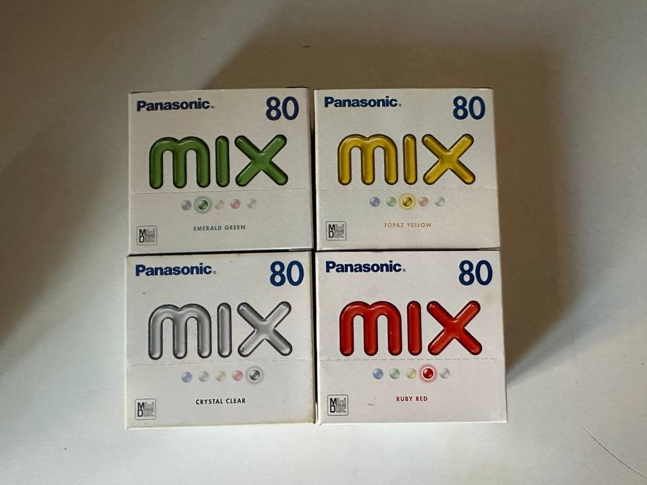 Мини-диски 200шт Panasonic Mix MD 80.