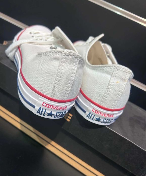 Converse All Star OX White rozm.41/26 cm-nowe, unisex