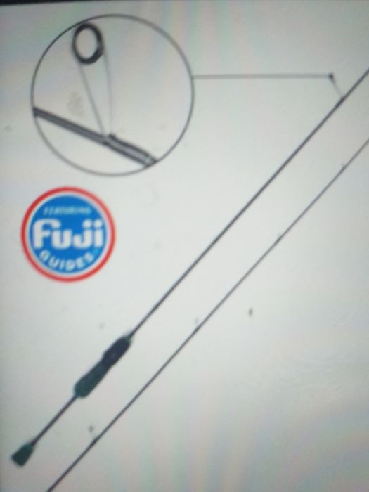 2 wędki spiningowe XUL Mifine Showtime i Motral Draw.